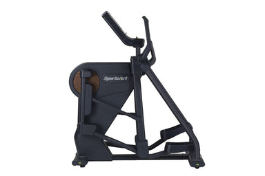 The SportsArt Heavy Duty Elliptical E866 Status Eco-Natural is a premium gym elliptical that delivers smooth, low-impact workouts with energy-saving technology.