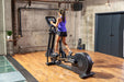 The SportsArt Low Impact Elliptical Machine E874 Elite with 13" Senza Touchscreen provides durable, joint-friendly cardio training with advanced performance features.