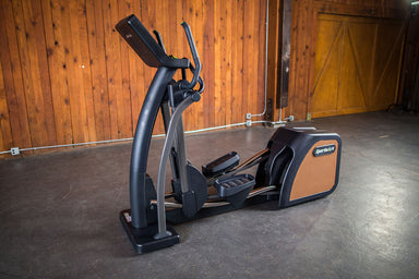 Train smarter with SportsArt e876, a elliptical exercise machine suitable for all ages seeking a low-impact, full-body workout