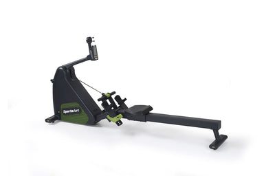 SportsArt G260 is a fitness rower machine with electromagnetic braking and LED watt tracking for sustainable full-body cardio.