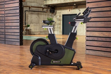 The SportsArt Stationary Exercise Bike G516 Vatio Status Eco-Powr Cycle is a premium upright stationary bike for joint-friendly cardio, customizable resistance levels to match every training need