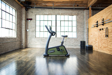 SportsArt G576U is a commercial stationary bike with ECO-POWR energy-generating technology for sustainable cardio training.