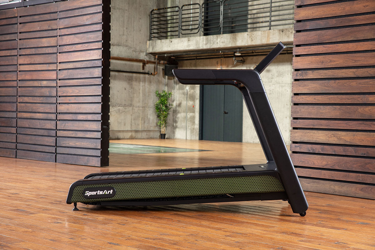 The SportsArt G660 Elite Eco-Powr is a commercial heavy-duty treadmill for gyms and individuals, delivering self-powered, low-impact cardio and strength workouts.