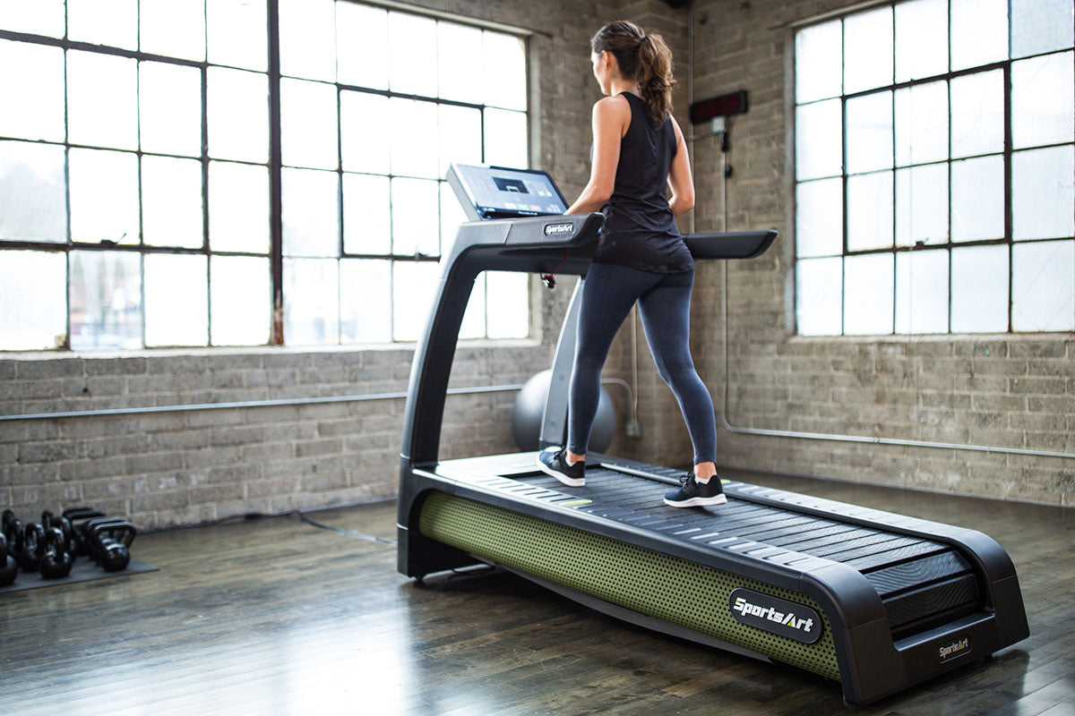 SportsArt Verde Treadmill G690 Eco-Powr heavy duty treadmill designed for commercial gym training