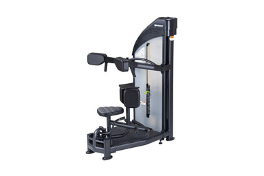 A SportsArt P835 is a commercial-grade torso rotation machine designed to isolate the obliques and strengthen the core.