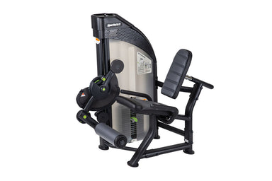 A Sportsart P857 is a heavy-duty seated leg extension machine designed for quad isolation with adjustable seating and a compact footprint.