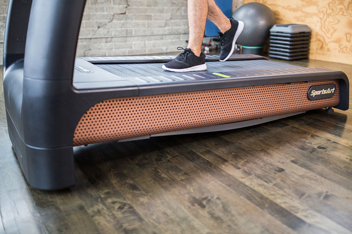 SportsArt Status Verde N685 Eco-Natural heavy duty commercial treadmill with high capacity, perfect for gym workouts