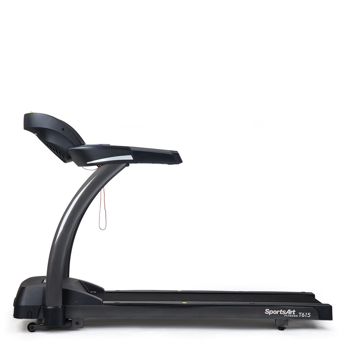 SportsArt T615-CHR heavy duty commercial treadmill with Contact HR and Eco-Glide technology, designed for smooth and efficient workouts