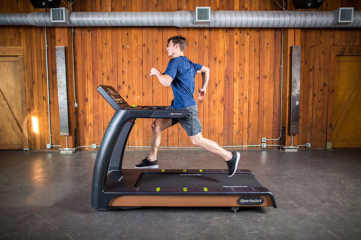 SportsArt Treadmill T676 Status Eco-Natural heavy duty professional treadmill designed for commercial gym equipment use