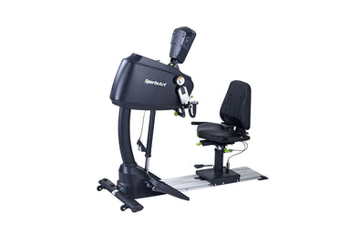 The SportsArt Medical Upper Body Ergometer UB521M is a versatile upper body ergometer machine that builds strength, endurance, and mobility in the arms, shoulders, and torso.