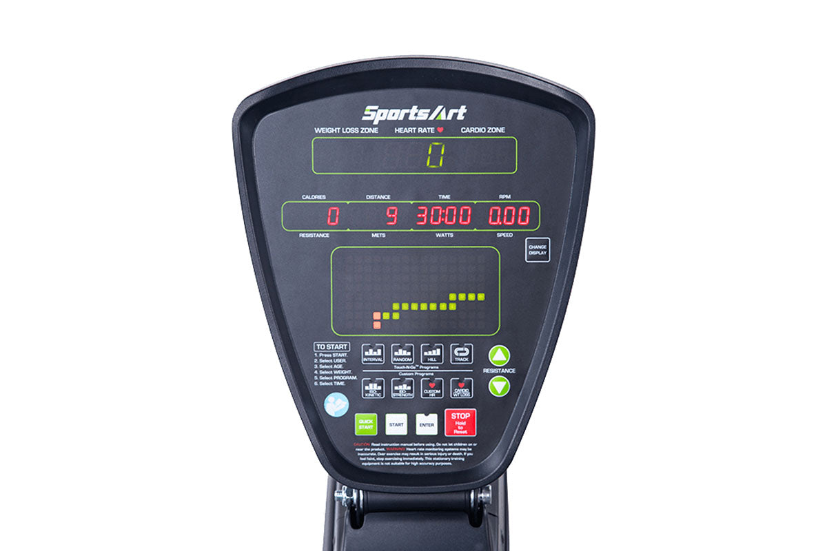 The SportsArt Medical Upper Body Ergometer UB521M is a versatile upper body ergometer machine that builds strength, endurance, and mobility in the arms, shoulders, and torso.
