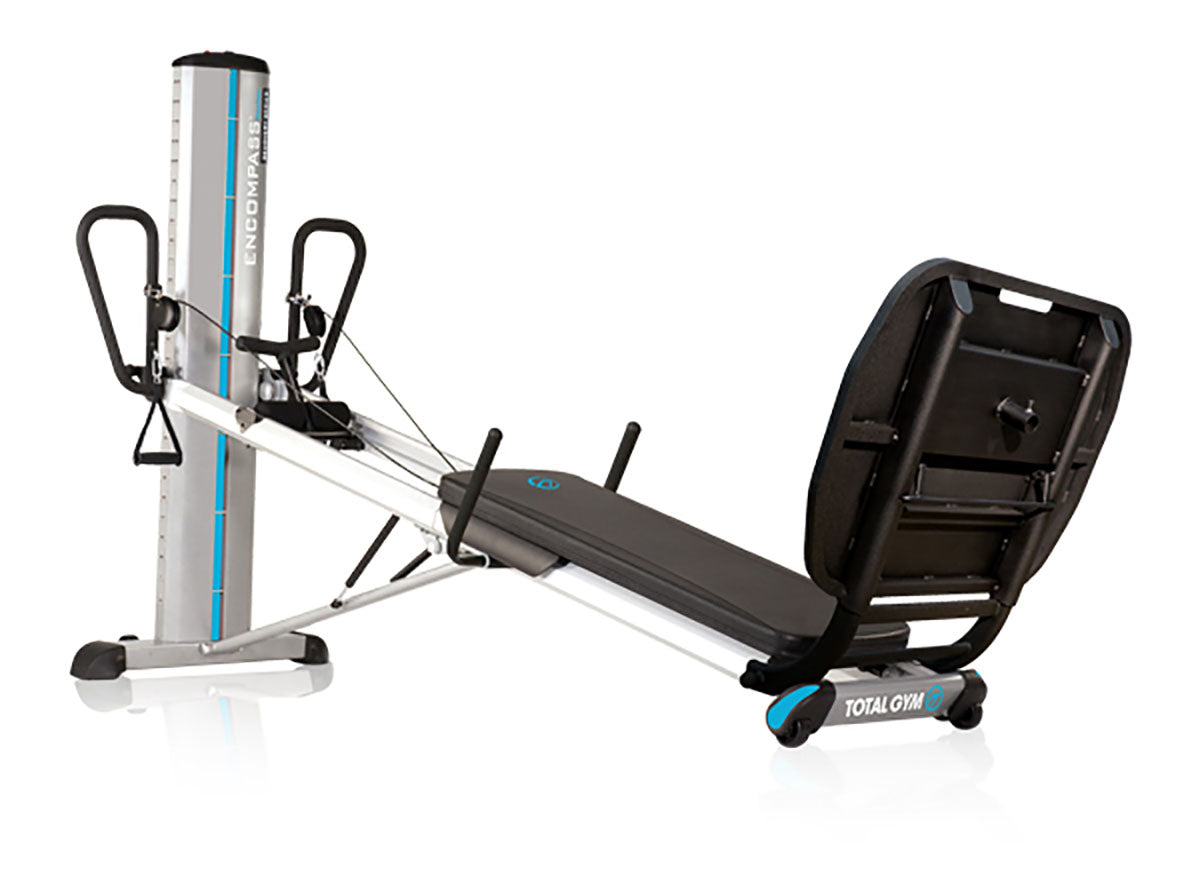 Encompass PowerTower total gym fitness machine designed for rehabilitation and sports-specific conditioning.