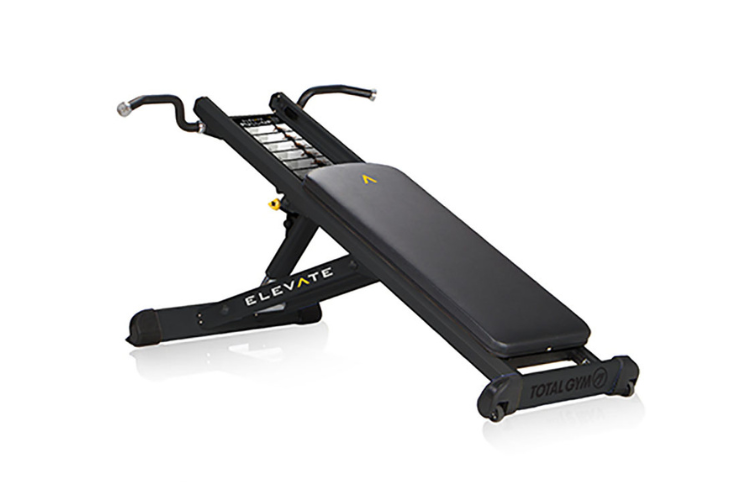 A Total Gym ELEVATE Pull-Up is an adjustable incline station that allows users to perform assisted to advanced pull-ups using their own bodyweight