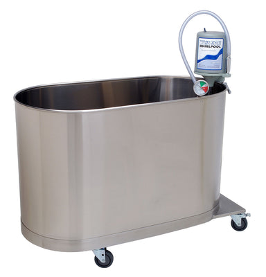 Whitehall H-105-M Mobile Whirlpool High Boy Hydrotherapy Tub – 105-gallon therapeutic mobile whirlpool for muscle recovery, rehabilitation, and stress relief